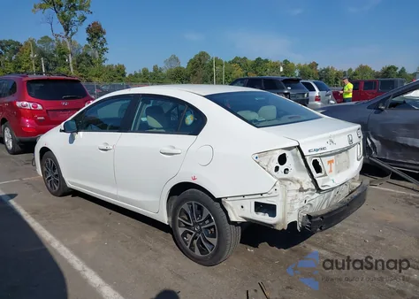 2014 Honda Civic Ex from USA, damaged, VIN 2HGFB2F86EH540115
